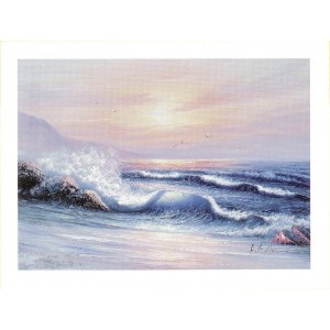 Kunstdruck "P. Kirkham - Sunset"