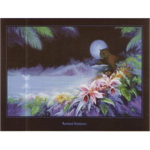 Kunstdruck "Robert Katona - Night Of The Leopard"