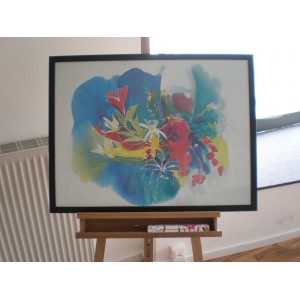 Kunstdruck "Hazel Burrows - Flower Composition"