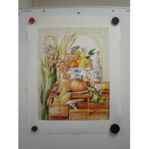 Kunstdruck - Stillleben Herbst