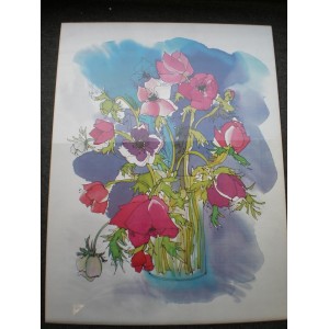 Kunstdruck - Blumen